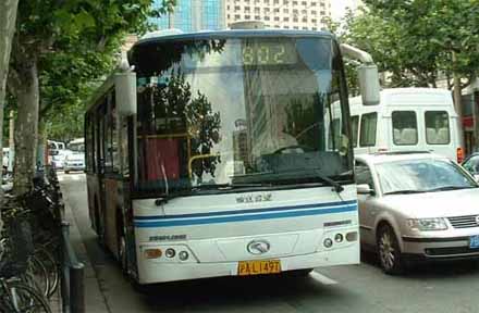 King Long standard Shanghai bus